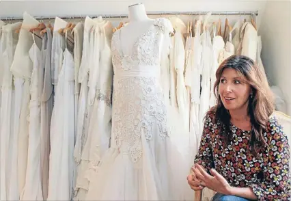  ?? Photo: FAIRFAX NZ ?? Lover of luxury: Wedding gown designer Louise Anderson was the creator behind Hayley Westenra’s wedding dress ( not pictured).