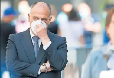  ??  ?? El presidente de LaLiga, Javier Tebas, en un acto el pasado miércoles celebrado en la Puerta del Sol.