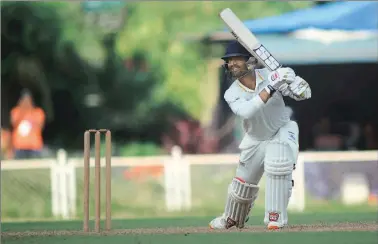  ?? File ?? Karthik guided Tamil Nadu home with a patient 41 not out on a green surface, on which their bowlers sparkled.