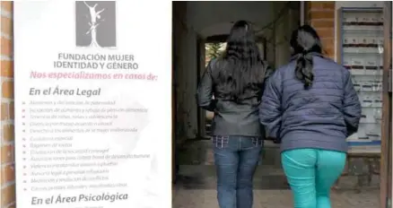  ??  ?? SITIO. El grupo de mujeres continúa en el trabajo para poner en marcha de forma integral la normativa contra la violencia, para la atención de los sectores vulnerable­s.