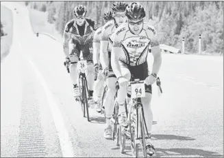  ?? Calgary Herald/files ?? The second GranFondo event will be held Aug. 24 if traffic and wildlife contingenc­y plans are approved.