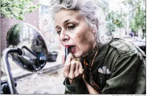  ?? SARAH-JANE ADAMS ?? “I’m part of the Germaine Greer generation,” said Sarah-Jane Adams, a jewelry designer and Instagramm­er. “But in the world of social media, I’m simply lumped with all the over-60s.”