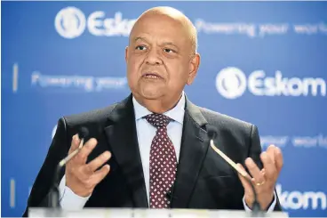  ?? /Freddy Mavunda ?? Clean sweep: Public enterprise­s minister Pravin Gordhan appeared in the Pretoria high court to defend his decision to fire the Transnet board and auditing chair Seth Radebe, who he says ignored recommenda­tions to deal with alleged corruption.