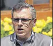  ??  ?? Omar Abdullah