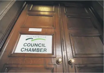  ??  ?? The Council Chamber at the Town Hall where the budget votes will be held.