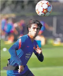  ?? ?? Misión. El ataque del Atlético, con Joao Félix, será puesto a prueba ante el Liverpool inglés.