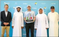  ?? — SUPPLIED PHOTO ?? Dubai resident Garrick Porteous, winner of last week’s Challenge Tour event at Al Equestrian, Shooting and Golf Club will play this week at Saadiyat Beach Golf Club, Abu Dhabi.