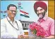  ?? SOURCED ?? Bhupinder Singh Bhalla (right) with Dharmendra.