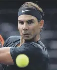  ??  ?? Rafa Nadal: 4- 6 7- 5 6- 1 win