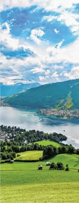  ?? BILD: SN/BEBEBELKIN - STOCK.ADOBE.COM ?? Blick auf Zell am See: Der Pinzgau ist schön. Wiegt das die Nachteile auf?