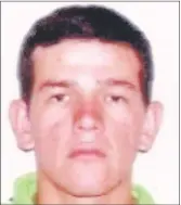  ??  ?? Suboficial 1º de Policía Roddy Javier Bernal Pérez, asesinado anoche por sicarios en la ciudad de Concepción.