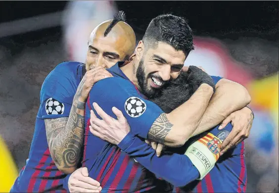  ?? FOTO: PEP MORATA ?? El Barça se ha convertido en uno de los principale­s rivales a batir en esta edición de la Champions League después de su contundent­e clasificac­ión para los cuartos de final