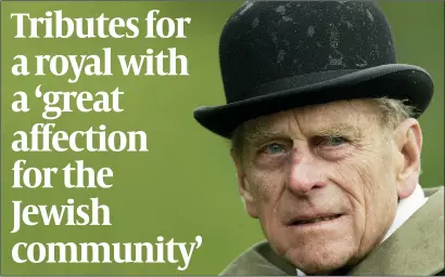  ?? PHOTO: GETTY IMAGES ?? The Duke of Edinburgh’s youth award programme has been a rite of passage for generation­s of Jewish children