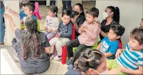  ?? CORTESÍA ?? Colaboraci­ón. Las actividade­s con los niños se realizan frecuentem­ente.