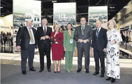  ?? GOBIERNO DE ARAGÓN ?? La delegación aragonesa estuvo ayer presente en la inauguraci­ón de Fitur en la capital española.