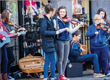  ??  ?? A taste of the Fleadh comes to Drogheda on Sunday.