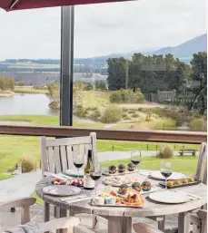  ?? Photo / CPG Hotels ?? Terrace Downs dining overlookin­g the golf course.