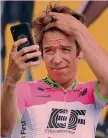  ??  ?? Rigoberto Uran, 31, 2° nel 2017