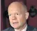  ??  ?? Lord Hague, the former Tory leader, has warned Mrs May she must unite her Cabinet on Friday