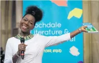  ??  ?? ●●Baroness Floella Benjamin OBE was one of the star guests