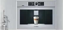  ?? BOSCH ?? The Bosch built-in coffee system at Best Buy allows you to order your latte or cappuccino from your bed, so it’ll be ready when you get up.