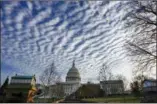  ?? J. SCOTT APPLEWHITE — THE ASSOCIATED PRESS FILE ?? In this file photo, the U.S. Capitol is shown in the early morning in Washington.