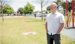  ??  ?? Left: A front page of the Hamilton Press in 2010 showed a time when police staff were stationed in communitie­s. Above: Nawton community advocate Neil Tolan wants to see a return to community policing.