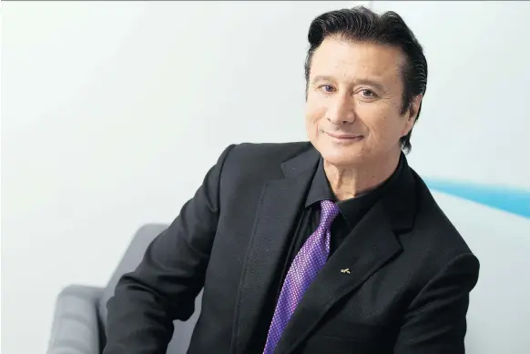  ?? BRIAN ACH/THE ASSOCIATED PRESS ?? Experienci­ng love and loss prompted Steve Perry to resume the singing career he abandoned after leaving Journey for good in 1998.