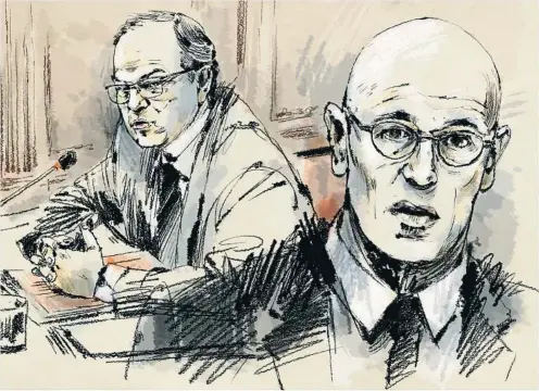  ?? ORIOL MALET ?? Turull y Romeva declararon ayer, en el Supremo, en la cuarta sesión del juicio por el 1-O