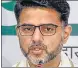  ?? FILE/PTI ?? Sachin Pilot