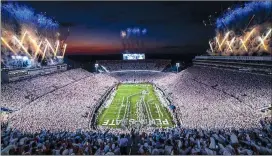  ?? Photo by Mark Selders ?? Beaver Stadium is shown during a previous White Out game against Auburn.