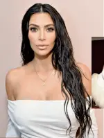  ??  ?? Kim Kardashian, Nicki Minaj, Zendaya and (below) Gwen Stefani and Demi Lovato have all worn hair enhancemen­ts.