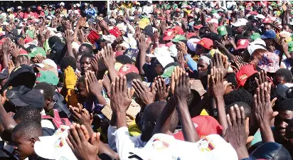 Numbers don’t lie: Zanu PF displays mobilising might - PressReader