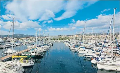  ?? PEDRO CATENA ?? El puerto de Mataró avanza en su remodelaci­ón a través del plan estratégic­o