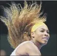  ??  ?? serena Williams: Istanbul win