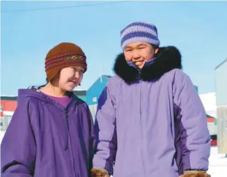  ?? CAROLINE MONTPETIT LE DEVOIR ?? La culture inuite doit trouver dans le système scolaire un terrain favorable à son épanouisse­ment.
