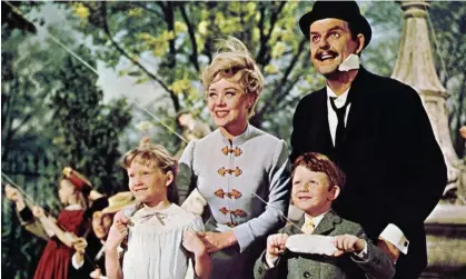  ?? Photograph: Walt Disney Production­s/Allstar ?? The Banks family in Disney’s 1964 films Mary Poppins, played by (from left) Karen Dotrice, Glynis Johns, Matthew Garber and David Tomlinson.