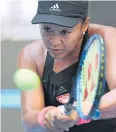  ?? AFP ?? Japan’s Naomi Osaka.