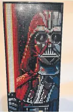  ?? ?? EN FAVORITT: Bildet av Darth Vader i Lego er en av Beate Kristianse­ns favoritter.