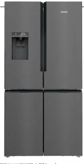  ?? ?? El frigorífic­o XXL Multidoor iQ700, de
Siemens, cuenta con el Modo vacaciones: sube la temperatur­a a 14ºC y mantiene el congelador a -16ºC en los
periodos que se está fuera de casa.