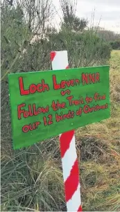  ??  ?? Activity Take a festive bird-spotting trail around the loch