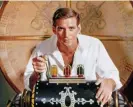  ?? ?? Rod Taylor in the 1960 film of The Time Machine – the book made a huge impression on Mallett when he was grieving for his dad as a boy. Photograph: Allstar Picture Library Limited./Alamy