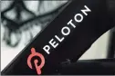  ?? Jeff Chiu / Associated Press file photo ?? Safety regulators are warning people with kids and pets to immediatel­y stop using a treadmill made by Peloton after one child died and nearly 40 others were injured.