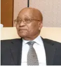  ??  ?? USED: Jacob Zuma is being levered by certain political groups, say some.