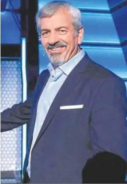  ?? MEDIASET ?? Carlos Sobera presenta la versión renovada de ‘El precio justo’ en Telecinco.