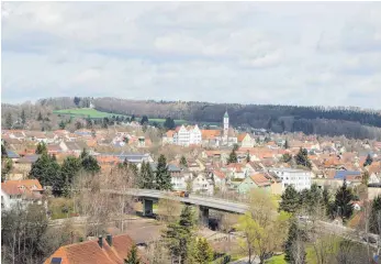  ?? ARCHIVFOTO: PAULINA STUMM ?? Die Zehntausen­d-Einwohner-Stadt Aulendorf wird nun doch Unterzentr­um.