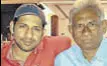  ??  ?? Sarfraz Ahmed with his uncle Mehboob Hasan.