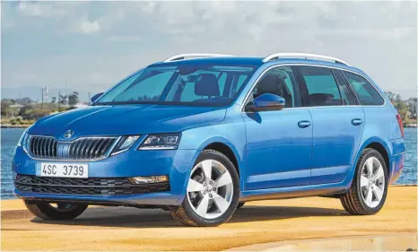  ?? FOTO: SKODA ?? Bestseller: Der Skoda Octavia Kombi will den Abstand zum Konzernbru­der Golf Variant verkürzen.