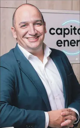  ?? EE ?? Juanjo Sánchez, consejero delegado de negocio de Capital Energy.