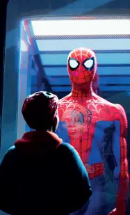  ??  ?? Grinch (a sinistra), il mostriciat­tolo che odia il Natale, e Spiderman protagonis­ti dei nuovi film al cinema